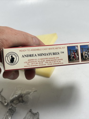 ANDREA MINIATURAS EL CID Caballeros Medievales SM-F15 1050 Nuevo En Caja España 1997 - Imagen 3 de 13