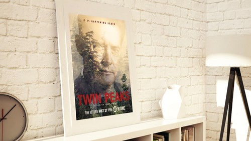 Twin Peaks Poster TV Series Dale Cooper 16.6 x 23.4 in (A2) - Picture 4 of 4