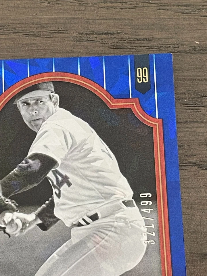 2012 Panini Cooperstown Blue Crystal Nolan Ryan #14 Texas Rangers /499 - Image 4 of 4