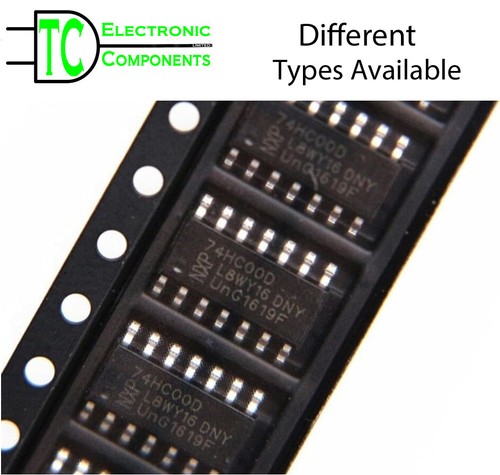 74HC Series Logic Chips ICs SOP Surface Mount SMD 74HC00D to 74HC595D - Picture 2 of 2