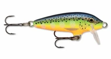 Rapala Original Floating Floater 03 - Hot Steel - 1 1/2" 1/16 oz Lure