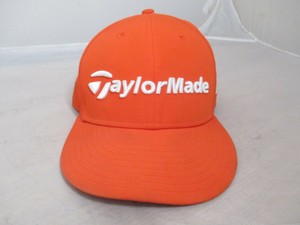 orange taylormade hat