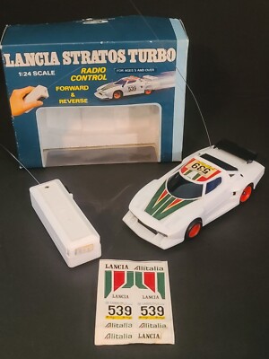 TESTED GOOD Playmates Lancia Turbo Remote Control Car Made In Hong