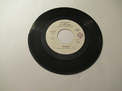 Eddie Rabbitt & Crystal Gayle: You And I / You Can't Run From Love / 45 Rpm 1982