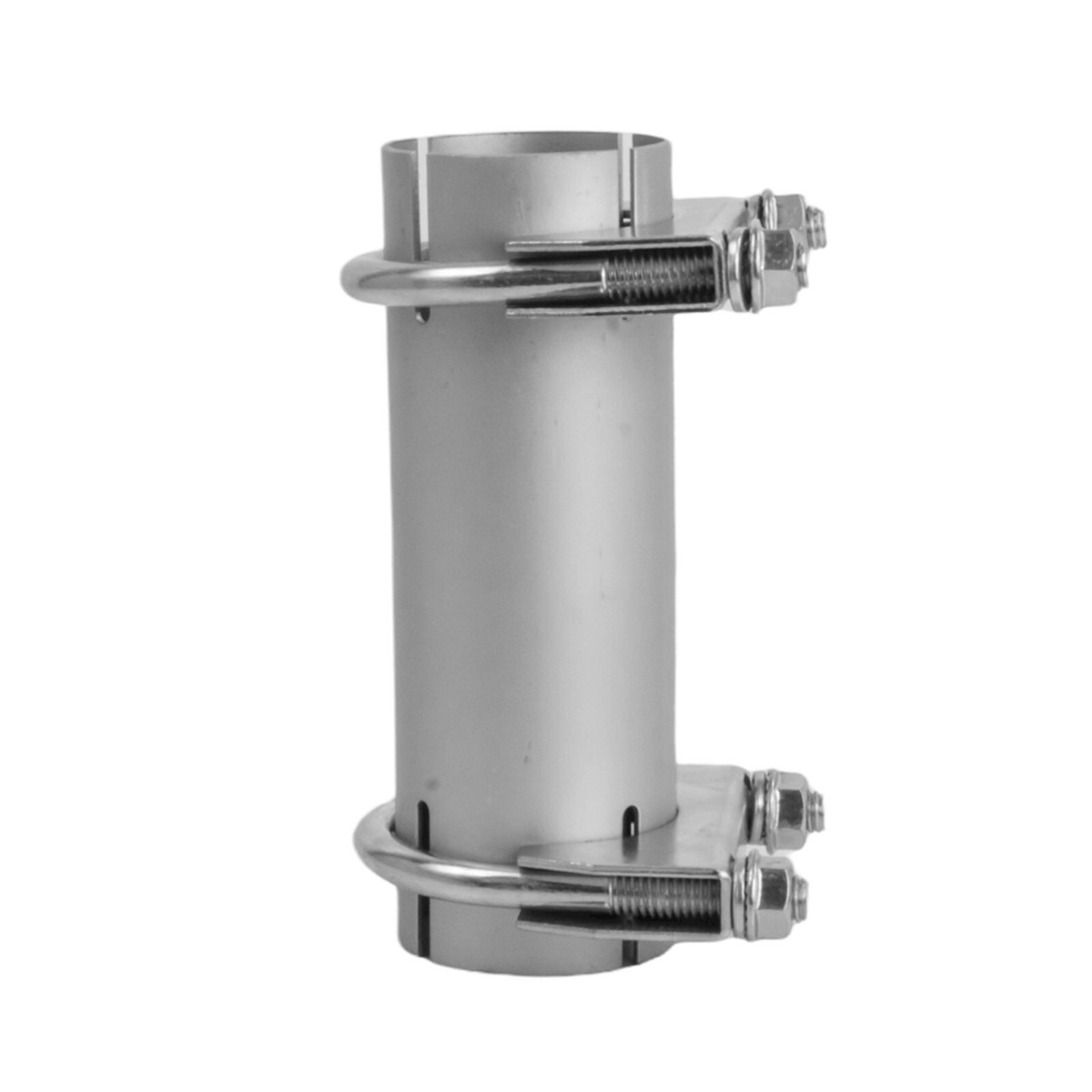 3 Pollici 76 Mm Connettore Tubo Di Scarico Giunto A Doppia Fascetta - Foto 5