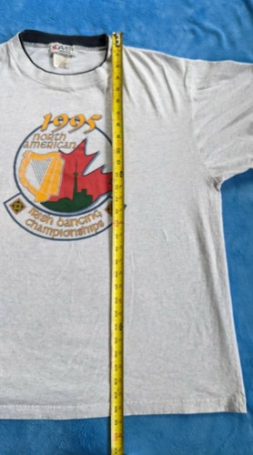 1995 NORTH AMERICAN IRISH DANCING CHAMPIONSHIP XXL T-shirt 2XL Davis VINTAGE - Picture 6 of 6