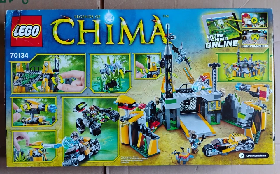 *NEW* LEGO Legends of Chima *LAVERTUS OUTLAND BASE* (70134) Laval Blista RETIRED - Image 2 of 4
