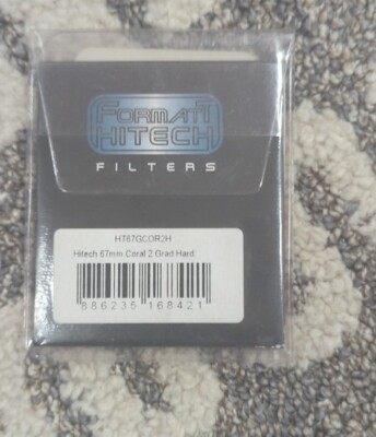 Formatt Hitech 67mm Coral 2 Grad Hard Camera Filter HT67GCOR2H