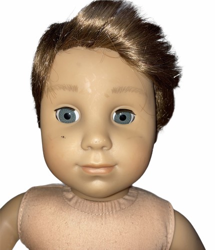 American Girl Doll Logan Everett Toy Retired Brunette Nude 1st Boy Pleasant Co - Picture 12 of 12
