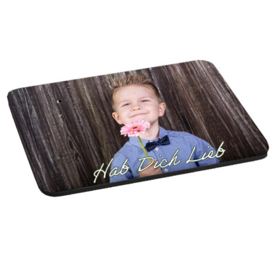 Mauspad mit Foto, Bild, Text, Logo bedruckt. Mousepad individuell Personalisiert