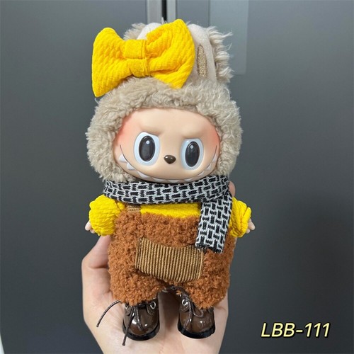 17cm Puppen Kleidungs set Für LABUBU Handgemachtes Puppen Outfits Keine Puppe - Picture 155 of 244