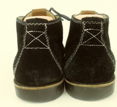 Aldo Mens Boots Ankle EU 42.5 US 9.5 Black Suede Casual Lace  display picture 3