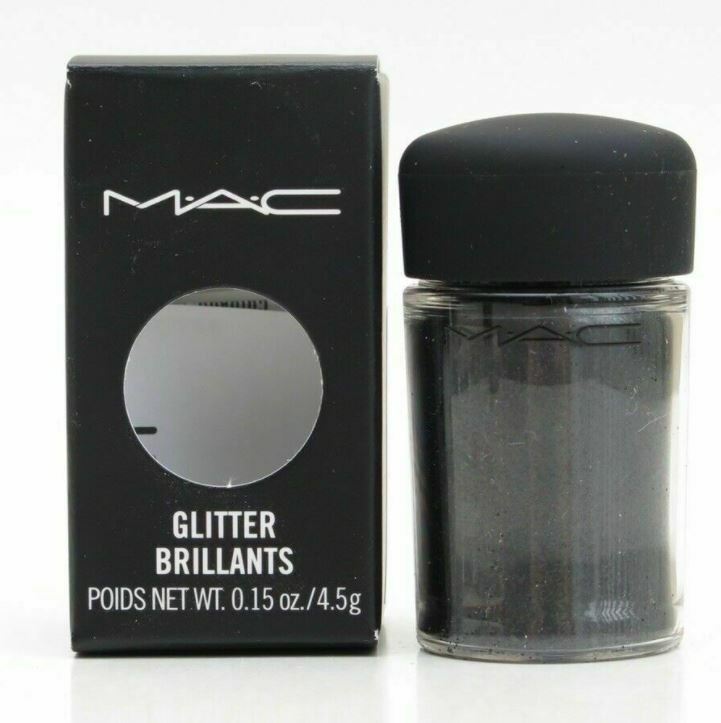 Блестящие бриллианты MAC В КОРОБКЕ, ЧЕРНЫЕ, весом 4,5 г / 0,15 унции. НОВАЯ ПАРТИЯ, 100% АВТОРСКАЯ