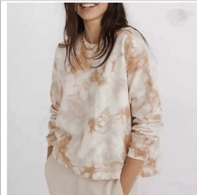 Tie dye hotsell sweatshirt madewell