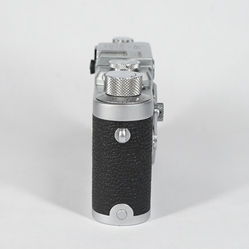 Leica IIIg fotocamera pellicola 35 mm telemetro solo corpo L39 attacco a vite 1956 - Foto 9 di 10