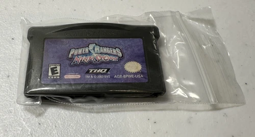 Gameboy Advance Power Rangers Ninja Storm 