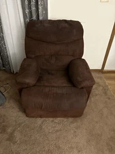 GDF Studio Tufted Leather Club Chair - Brown - 216743