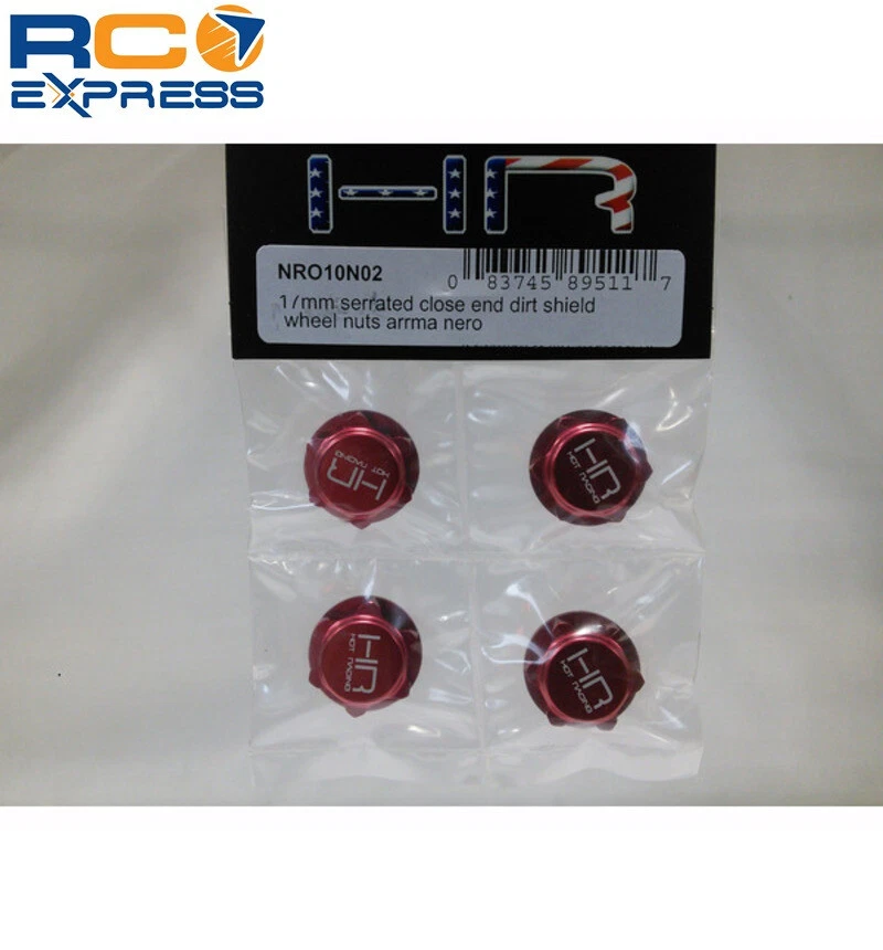 Arrma Kraton Nero Outcast Talion Typhon Aluminum 17mm Wheel Nuts NRO10N02 - Image 3 of 3