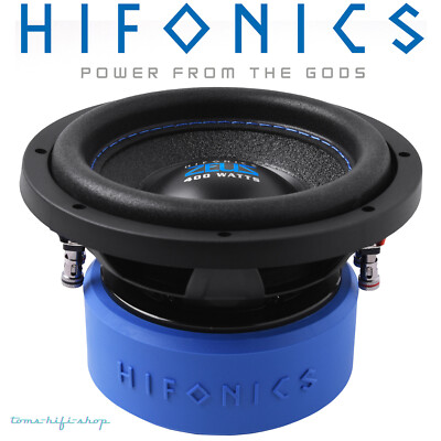 Hifonics ZXS-6D2 200 400 Watt RMS MAX 16,5cm Subwoofer 2x2 Ohm Auto Woofer 6''