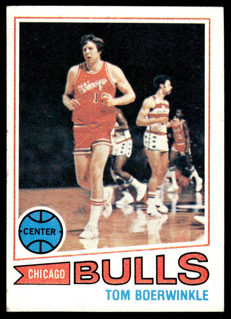 1977-78 Topps #69 Tom Boerwinkle BASKETBALL Chicago Bulls | eBay