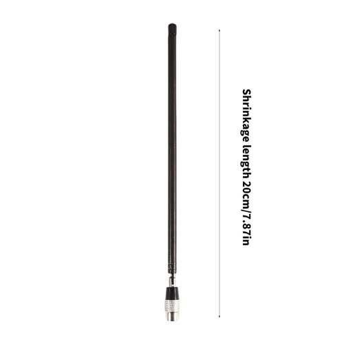 Stainless Antennas Adjustable 75MHz to 1GHz Telescopic Antennas for Professional - Zdjęcie 8 z 8