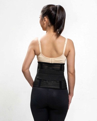 Postpartum Recovery Waist Trainer Tummy Body Shaper Shorts Slimming Girdle Panty - Picture 3 of 3
