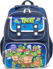 Small Backpack Padded Back - TMNT Blue 12" KBNL