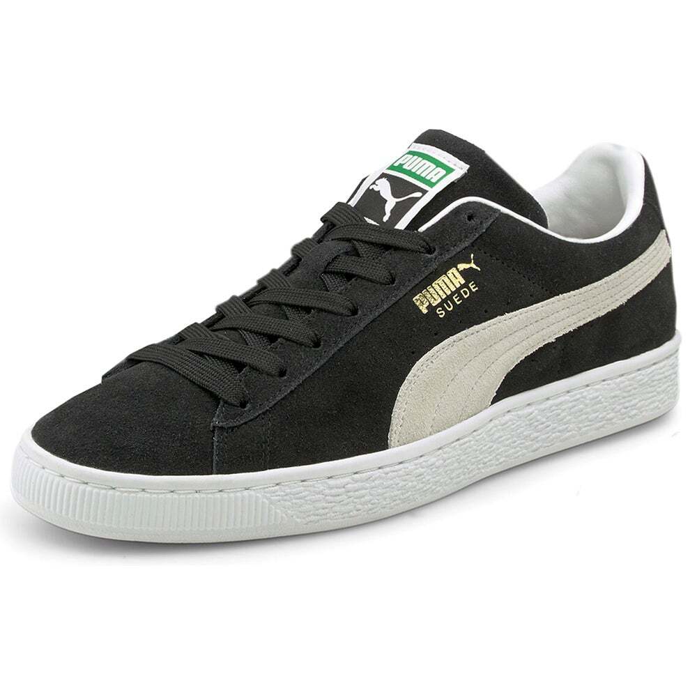 Size 9 - Puma Suede Classic 21 Black White for sale online | eBay