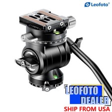 Leofoto Mini Fluid Head Video Head with Panoramic Clamp / QR Plate - BV-1R