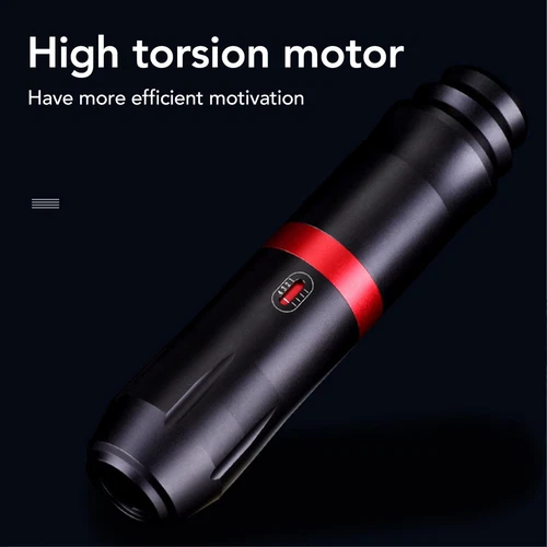 Rotary Tattoo Pen Machine Kit with Power Supply Clip Cord Connector Tattoo Pen - Picture 13 of 24