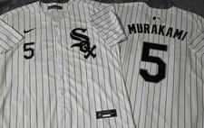 Fast Free Shipping XL Munetaka Murakami Chicago White Sox Stitched Jersey 5