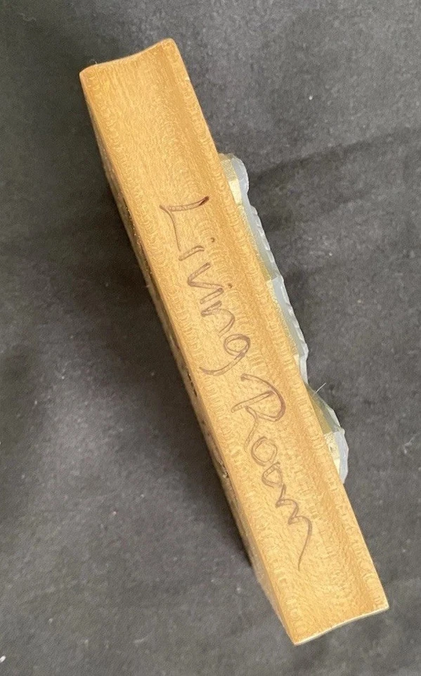 Sello de goma para sala de estar Art Impressions T-134 5" x 3,25" madera 1996 Oregon Foto 4 de 4