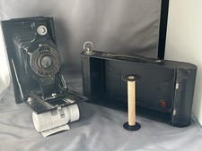 Kodak No 3A Autographic Brownie Folding Bellows Camera Antique AS-IS