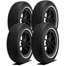 Qty 4 22570r15 Ironman Rb-12 Nws 100s Sl White Wall Tires