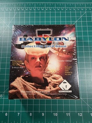 **RARE** Babylon 5 CCG Premier Edition Booster Box-Factory Sealed