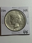 1921 Peace Silver Dollar $1 XF High Relief Key Date