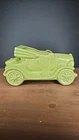 McCoy Vintage Ceramic Car Planter Green Automobile Pottery, Large, Fair