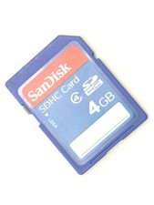 SanDisk SDHC Class 4 4GB SD Memory Card Storage