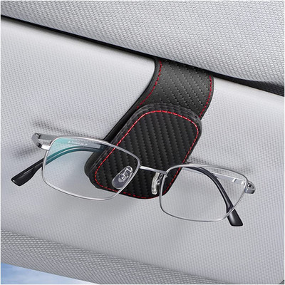 Brillenhalter Für Auto Sonnenblende, Auto Visier Brille Halterung, Magnetischer 