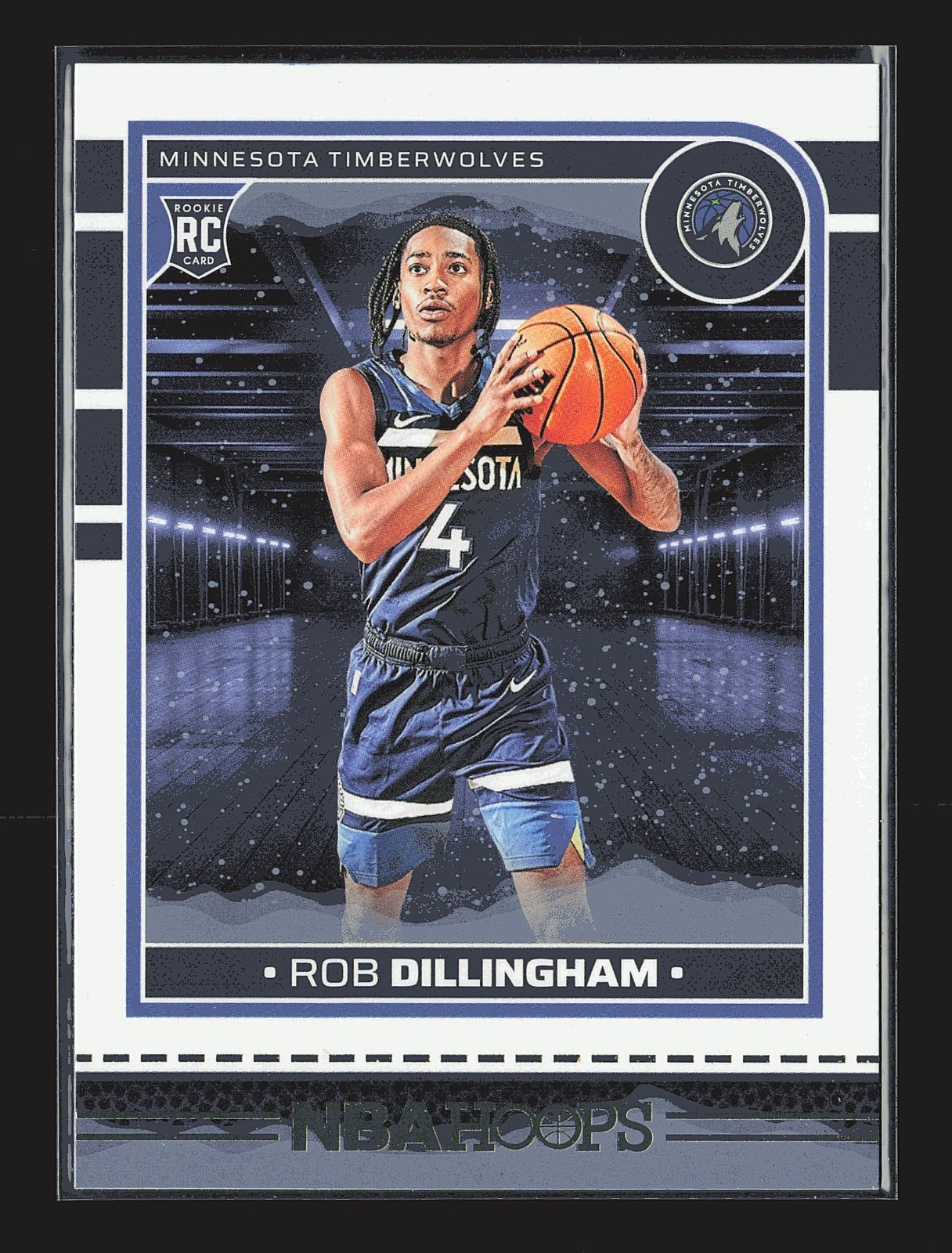 2024-25 Panini NBA Hoops - Rookies Rob Dillingham #238 Winter (RC)