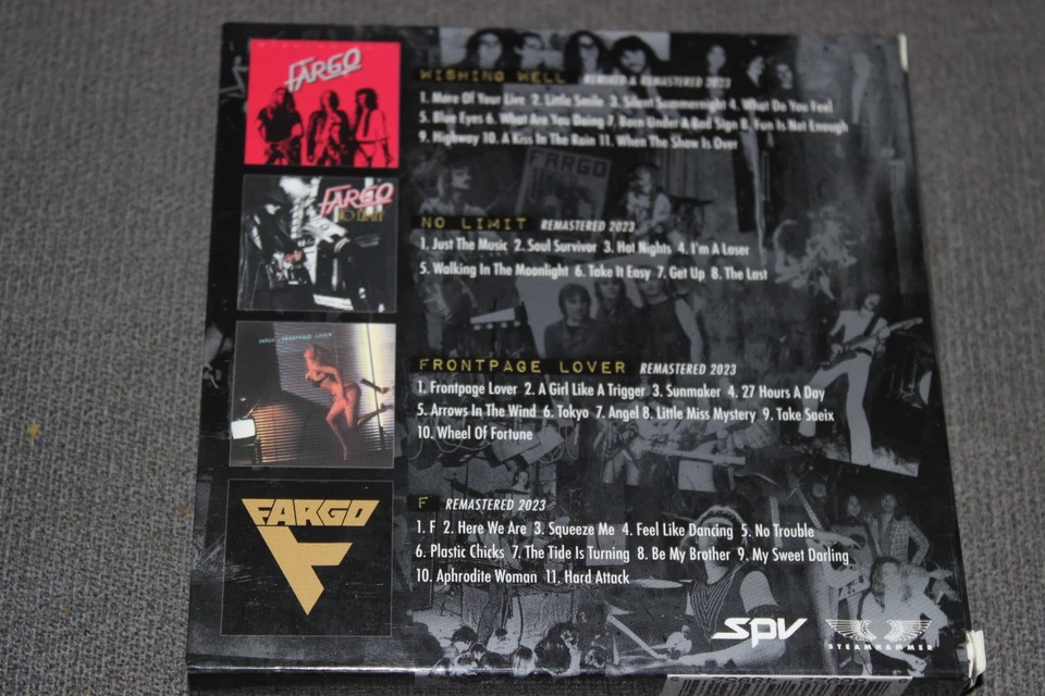 FARGO - THE EARLY YEARS 1979-1982 - DIGIPAK - 4CD BOX TOP - Victory - Bild 2 von 2