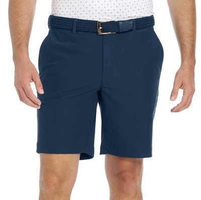 NEW Greg Norman Navy Blue Men s Performance Stretch Golf Shorts Size 36
