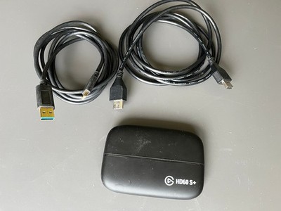 Elgato Game Capture HD60 S+ mit USB-C und HDMI Kabel