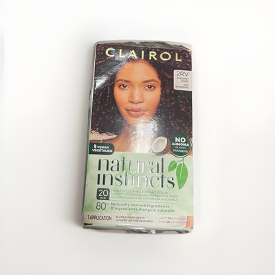 Vegan  Capitol Natural Instinct 2RV  Hair Dye Burgundy Black