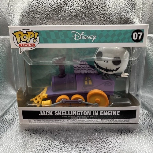 Funko Pop! Trains: Disney - JACK SKELLINGTON in ENGINE #07 VAULTED