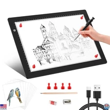 A4 Ultra-Thin LED Light Box for Tracing, Drawing, Sketching, and Tattoo Art