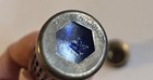 Vintage Cobalt Blue Glass And Silver Plate Pepper Shaker , 2 1/2 Inches Tall — photo 6
