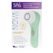 Spa Sciences NOVA: Sonic Facial Cleansing, Exfoliating, Serum Infuser Device 