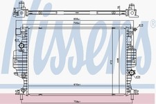 FORD S-Max 2015-2018 Radiator Petrol & Diesel Models 2066575