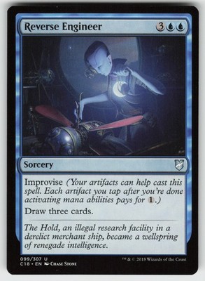 Reverse Engineer Commander 2018 99 U NM MTG